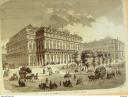 France (75)  1er Théâtre Comédie Française 1870 - Stiche & Gravuren