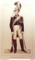 Costume Militaire Garde Du Corps Du Roi Louis XVIII - Stiche & Gravuren