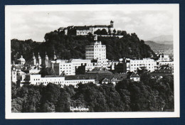 Slovénie. Ljubljana. Le Château De Ljubljana Sur La Colline. 1959 - Slovenia