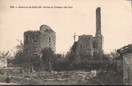 Ruines Du Chateau Des Cars - Chalus