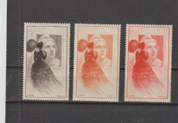 1949 Lot De 3 Vignettes Officielles  Neuf ** (lot 364) - Neufs