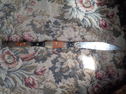 Rare Couteau Pliant Navaja Valero Jun Zaragoza De La Fin Du 19ème. - Knives/Swords
