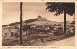 FRANCE - Dabo - Vue Générale Avec Le Rocher Et La Chapelle  - Carte Postale Ancienne - Dabo