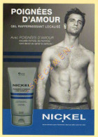 NICKEL – POIGNEES D'AMOUR - Advertising