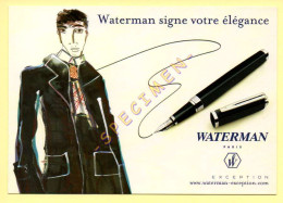 WATERMAN Signe Votre élégance – Mode/Fashion - Publicité