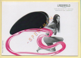 LAGARFELD FEMME – Parfum (carte Double) (voir 3 Scans) - Publicité
