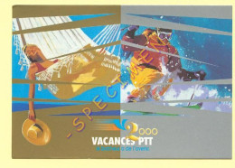 VACANCES PTT 2000 – Le Bonheur A De L'avenir - Tourisme/voyage - Werbepostkarten