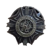 BOUTONNIERE / PIN'S VINTAGE - VETERAN FOREIGN WAR THE UNITED STATES - Militaria