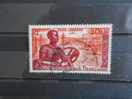 A.E.F. YT PA 60 MECANISATION INDUSTRIELLE ET AGRICOLE - Used Stamps