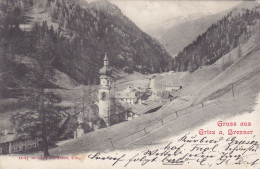 Italy Vorlaüfer Austria PPC Gruss Aus Gries A. Brenner Johann Guschelbauer, Gries. GRIES 1902 NORTORF SChleswig Holstein - Bolzano