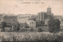 Eymoutiers Le College Et L Eglise - Eymoutiers
