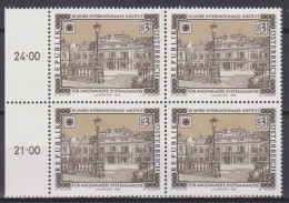 1982 , Mi 1720 ** (2) - 4er Block Postfrisch -  10 Jahre Internationales Institut Für Angewandte Systemanalyse - Unused Stamps