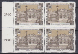 1982 , Mi 1720 ** (3) - 4er Block Postfrisch -  10 Jahre Internationales Institut Für Angewandte Systemanalyse - Unused Stamps