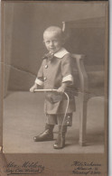 DE248  --  DEUTSCHLAND --  HILDESHEIM  --  CABINET PHOTO, CDV  --  BOY --  FOTO:  ALEX MOHLEN  - 10,5  Cm  X 6,3 Cm - Old (before 1900)