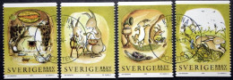 Sweden 1999  Chinese Lunar Year Of The Hare Minr.2089-92  ( Lot I 489  ) - Gebruikt