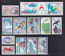 TAAF - 1988 - ANNEE COMPLETE  AVEC POSTE AERIENNE  **  MNH - COTE = 45.2 EUR. - Años Completos
