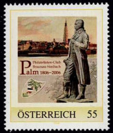 PM  Philatelisten  Club - Braunau-Simbach Palm 1806 - 2006  Ex Bogen Nr. 8015570  Postfrisch - Personalisierte Briefmarken
