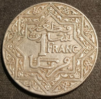 MAROC - MOROCCO - 1 FRANC 1924 Poissy - Youssef - KM 36.2 - Marocco