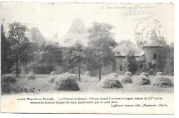 Cpa...Saint-Waast-la-Vallée...(nord)...le Chateau De Ramez...chateau Féodal Du XVe Siècle...1903... - Other & Unclassified