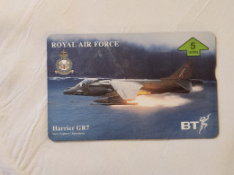 United Kingdom-(BTG-592)-Royal Air Force Force-Harrier GR7-(602)-(505G20467)(tirage-1.000)-cataloge-8.00£-mint - BT General Issues