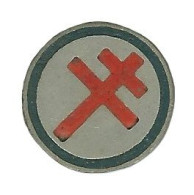 BOUTONNIERE / PIN'S VINTAGE CROIX DE LORRAINE - Armee