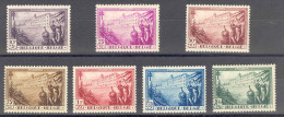 COB 356/62 Senatorium 'De Dennen' La Hulpe-Senatorium 'Les Pins' La Hulpe 1932 MH-met Scharnier-neuf Avec Charniere - Unused Stamps