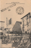 Tresor Et Postes 84 Marque Linéaire Plus Cachet Postal Le Même Du 18 1 1915 Recto Et Verso TB - Guerre De 1914-18
