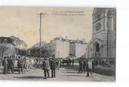 OLORON SAINTE MARIE - La Place Gambetta Un Jour De Marché - Très Bon état - Oloron Sainte Marie