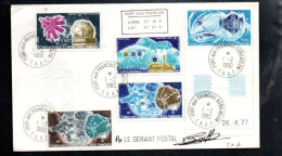 TAAF1980 LETTRE DE PORT AUX FRANCAIS - Covers & Documents