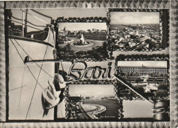 BARI VEDUTINE ANNO 1957 VIAGGIATA - Bari