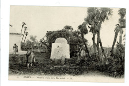 ALGERIE ALGER CIMETIERE ARABE DE LA BOUZAREAH 1905 - Algiers