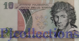ITALIA - ITALY 10 UNITA' FOSCOLO TEST NOTE ZECCA DI STATO UNC - 10000 Lire