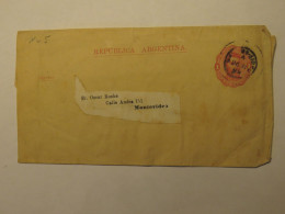 ARGENTINA  COVER TO MONTENEGRO - Altri & Non Classificati