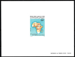 1993 Isole Comore 30th Of The Charter Of The O.U.A. (Organization Of African Unity) Proof De Luxe** Lux46 - Geographie