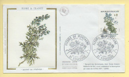 FDC N° 2269 – Aconit Des Pyrénées – Fleurs De Montagne – 31 Toulouse 23/04/1983 (soie) - 1980-1989