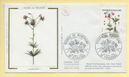 FDC N° 2267 – Martagon – Fleurs De Montagne – 31 Toulouse 23/04/1983 (soie) - 1980-1989