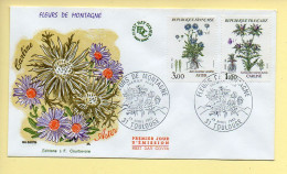 FDC N° 2266/2268 - Carline / Aster - Fleurs De Montagne - 31 Toulouse 23/04/1983 - 1980-1989