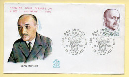 FDC N° 2096 – Jean Monnet – 16 Cognac 15/03/1980  - 1980-1989