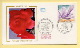 FDC N° 1931 – Floralies Internationales Nantes – 44 Nantes 7/05/1977  - 1970-1979