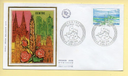 FDC N° 1863 – Centre – 45 Orléans 31/01/1976 (soie) - 1970-1979