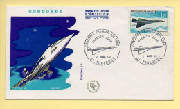 FDC N° PA43 – CONCORDE – 31 Toulouse 2/03/1969 - 1960-1969