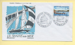 FDC N° 1585 – La Trinité-sur-Mer (Exposition Philatélique 9 Et 10 Août 1969) – 56 La Trinité-sur-Mer 9-10/08/1969  - 1960-1969