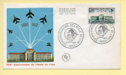 FDC N° 1463 – 30è Anniversaire De L'Ecole De L'Air – 75 Paris 6-7/11/1965  - 1960-1969