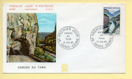 FDC N° 1438 – Gorges Du Tarn – 48 Sainte-Enimie 10/07/1965  - 1960-1969