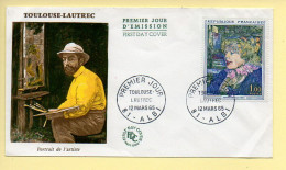 FDC N° 1426 – TOULOUSE-LAUTREC (L'Anglaise Du Star Au Havre) – 81 Albi 12/03/1965  - 1960-1969