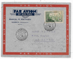 MADAGASCAR Dispersion D'une Collection D'oblitération Lettre Timbre  Càd SAMBAVA  1943 Bureau Rare - Briefe U. Dokumente