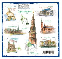 YV F4637 : YV 4637 à 4640 N** MNH Luxe , Copenhague - Prix = Faciale - Ongebruikt