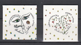 Autoadhésif N° Y&T 148 Et 149 Neuf** Coeurs 2008  ( Couturier Franck Sorbier) - Unused Stamps