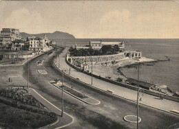 GENOVA CORSO ITALIA E LIDO D'ALBARO BOLLO £ 10 VIAGGIATA ANNO 1952? - Genova (Genua)