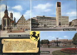 71963179 Stuttgart Schillerplatz Rathaus Schlossplatz Stuttgart - Stuttgart